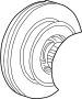 52007716 Disc Brake Rotor and Hub Assembly. Hub AND rotor.