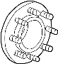 Image of Wheel Lug Stud image for your 2021 Ford F-150 3.5L PowerBoost V6 FULL HYBRID EV-GAS (FHEV) A/T RWD XL Crew Cab Pickup Fleetside 