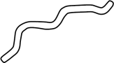 Image of Power Steering Reservoir Hose image for your 2007 Ford Ranger   