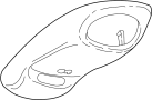 View 2C3Z25519A70AAC Full-Sized Product Image for your 2003 Ford F-250 Super Duty 7.3L Power-Stroke V8 DIESEL M/T 4WD XL Standard Cab Pickup Fleetside 