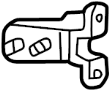 View Door Hinge (Upper) Full-Sized Product Image