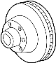 View ROTOR ASSEMBLY - BRAKE.  Full-Sized Product Image