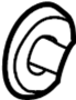 Image of Wheel Seal image for your 1999 Ford E-250 Econoline  XL Stripped Chassis 