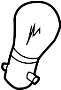 Image of Bulb. Lamp. (Rear). A light Bulb for a back. image for your 2023 Ford F-150 3.5L PowerBoost V6 FULL HYBRID EV-GAS (FHEV) A/T 4WD Lariat Extended Cab Pickup Fleetside 