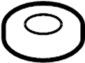 View Body Mount Cushion Washer (Front, Rear, Upper) Full-Sized Product Image