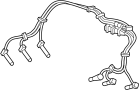 Image of Spark Plug Wire Set image for your 2003 Ford F-250 Super Duty  XL Extended Cab Pickup 