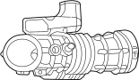 Image of Engine Air Intake Hose image for your 2009 Ford F-150  Lariat Extended Cab Pickup Fleetside 