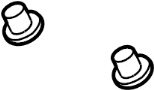 View Rack and Pinion Mount Bushing (Upper, Lower) Full-Sized Product Image