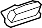 Image of Air Bag Side Curtain Delete Resistor image for your Ford Explorer Sport Trac  