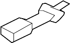 View Seat Belt Extension (Upper) Full-Sized Product Image