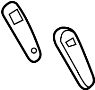 Image of Liftgate Glass Hinge image for your 2019 Ford Escape   