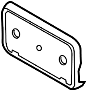 Image of License Plate Bracket image for your 2020 Ford Police Responder Hybrid   