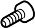 View Screw. Grille. (Front, Rear, Upper, Lower) Full-Sized Product Image
