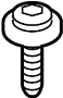 View Headlight Mounting Bolt (Upper) Full-Sized Product Image