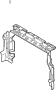 View Radiator Support Air Deflector (Front, Lower) Full-Sized Product Image 1 of 1