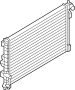 Image of Radiator image for your 2021 Ford F-350 Super Duty 7.3L V8 A/T RWD XL Extended Cab Pickup Fleetside 