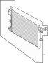 Image of A/C Condenser image for your 2020 Ford Transit-350 3.5L V6 FLEX A/T RWD Base Standard Cargo Van 