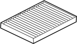 Image of Cabin Air Filter image for your Ford Flex  