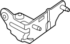 Image of ABS Modulator Bracket image for your 2023 Ford F-150 3.5L PowerBoost V6 FULL HYBRID EV-GAS (FHEV) A/T RWD Lariat Extended Cab Pickup Fleetside 