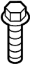 View Bolt. Mount. Bracket. Transmission. (Upper, Lower) Full-Sized Product Image