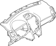 Image of Dashboard Panel image for your 2020 Ford F-250 Super Duty 7.3L V8 A/T 4WD XLT Standard Cab Pickup Fleetside 