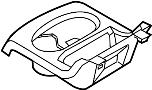 Image of Holder. Cup. (Rear). Cup Holder used in the. image for your 2023 Ford F-250 Super Duty 6.7L Power-Stroke V8 DIESEL A/T 4WD Lariat Extended Cab Pickup Fleetside 