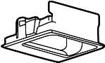 View Console Trim Panel (Upper) Full-Sized Product Image 1 of 2