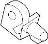View Air Bag Impact Sensor (Front, Rear) Full-Sized Product Image