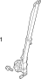 Image of Seat Belt Lap and Shoulder Belt Bolt (Lower) image for your 2020 Ford F-250 Super Duty 6.2L V8 FLEX A/T 4WD XLT Crew Cab Pickup Fleetside 