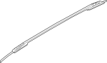 Image of Roof Luggage Carrier Side Rail image for your 2019 Ford Expedition  Platinum Sport Utility 