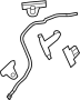 Image of Sunroof Drain Hose image for your 2012 Ford Fusion 2.5L Duratec A/T FWD SE Sedan 