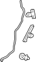 Image of Sunroof Drain Hose image for your 2012 Ford Fusion 2.5L Duratec A/T FWD SE Sedan 