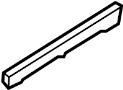 Image of Sunroof. Shield. Cable Guide. Slide. Side. Sunroof Cable Guide. image for your 2010 Ford Mustang  GT Coupe 