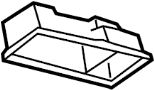 Image of Bracket. Reading. Lamp. Light. A Bracket for a Reading. image for your 2019 Ford Ranger  Lariat Crew Cab Pickup Fleetside 