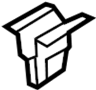 View Trim. Clip. Pillar. Retainer. Panel. (Front, Rear, Upper, Lower) Full-Sized Product Image