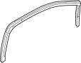 Image of Window Channel (Front, Upper) image for your 2008 Ford F-150 5.4L Triton V8 M/T RWD THE 60TH ANNIVERSARY EDITION Crew Cab Pickup Stepside 