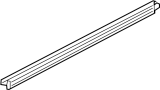 Image of Door Window Belt Weatherstrip image for your Ford Explorer  