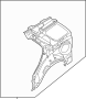 Image of Quarter Panel image for your 2019 Ford Explorer   