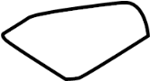 Image of COVER - ACCESS HOLE. Cup holder cover. Included with: Cup. image for your 2015 Lincoln MKX   
