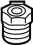 Image of Suspension Crossmember Insulator (Front) image for your 2015 Ford F-150  XL Extended Cab Pickup Fleetside 