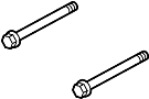 View Suspension Subframe Reinforcement Bracket (Front, Rear) Full-Sized Product Image