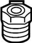 View Suspension Crossmember Insulator (Front) Full-Sized Product Image