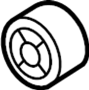 Image of Insulator. Bushing. Suspension. Crossmember. (Front, Rear). A component that. image for your 2015 Ford F-150  XL Extended Cab Pickup Fleetside 