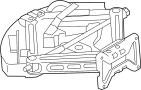 Image of Floor Jack image for your 2022 Ford F-150 3.5L EcoBoost V6 A/T 4WD SSV Extended Cab Pickup Fleetside 