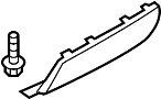 Image of Tow Hook Cover (Lower) image for your 2013 Ford E-250   