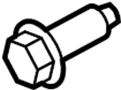 View Radiator Support Panel Bolt Full-Sized Product Image