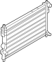 Image of Radiator image for your 2021 Lincoln Navigator  L Reserve Sport Utility 