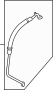 View A/C Refrigerant Suction Hose Full-Sized Product Image 1 of 4