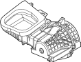 View Case. Air. Duct. Inlet. (Upper) Full-Sized Product Image