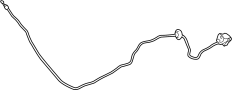 View Hood Release Cable Full-Sized Product Image 1 of 5